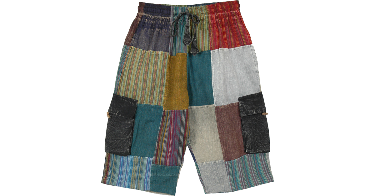 【関税＆送料込み】ChloAC Patchwork Bermuda Shorts CHLOE - Patchwork denim bermuda shorts | Leam Roma - Luxury