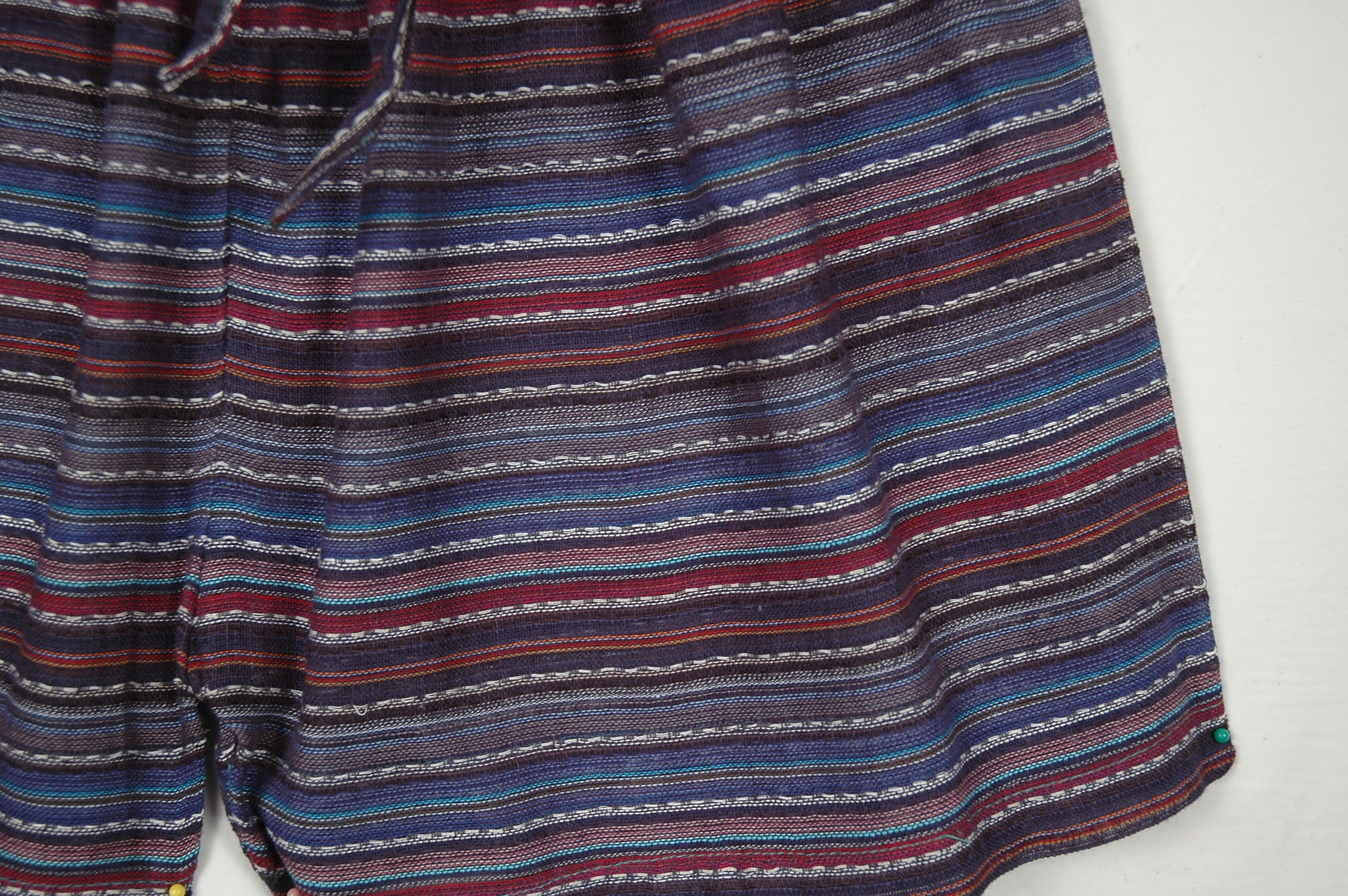 Cotton Summer Beach Pool Lounge Shorts in Stripes