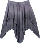 Dark Hippie Accordion Vertical Patchwork Dori Skirt