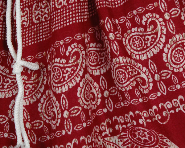 Thai Elephant Red and White Rayon Beach Shorts | Shorts | Red | Junior ...
