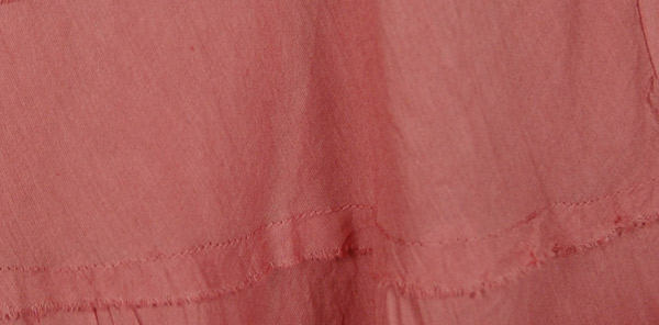 Brandy Rose Ombre Short Skirt with Tiers