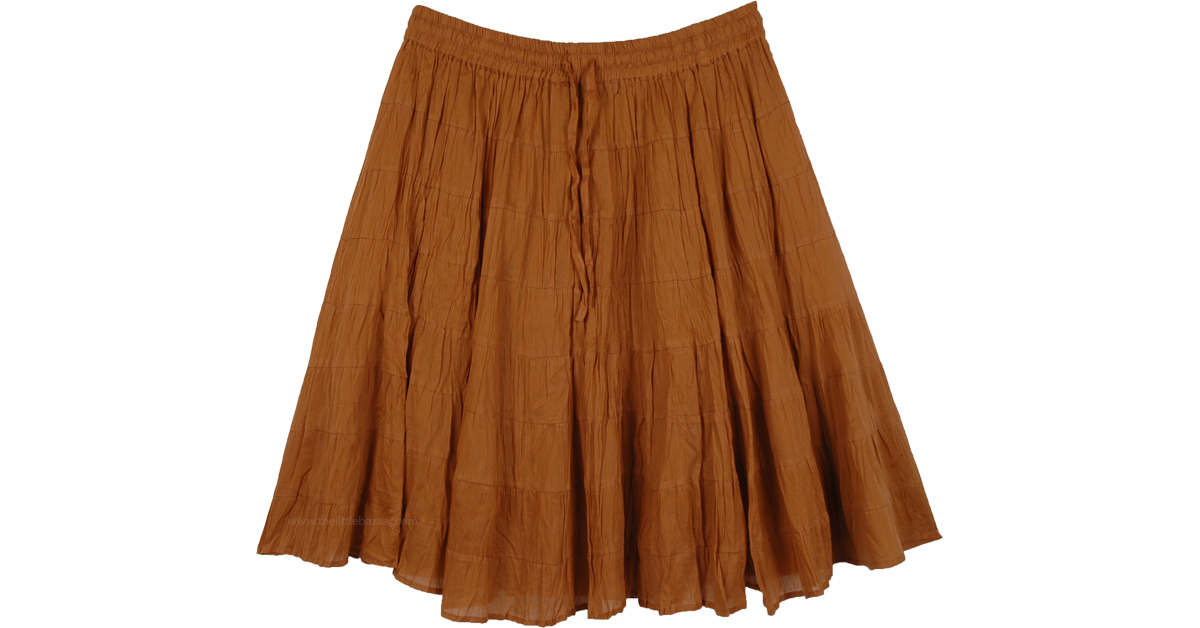 7938-copper-brown-short-skirt-