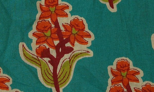 Floral Print Full Knee Length Cotton Summer Skirt