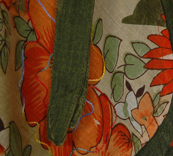 Mandarin Floral Valley Twin Layer Wrap Around Skirt | Short-Skirts ...
