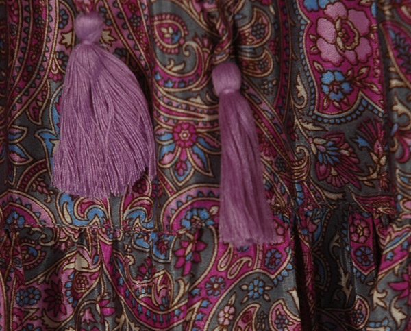 Bohemian Rhapsody Paisley Pink Skirt