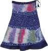 Boho Chic Tie Dye Sequin Short Skirt