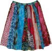 Gypsy Hippie Boho Patchwork Skirt
