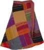 Funky Tempo Boho Patchwork Wrap Around Skirt