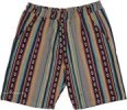 Olive Garden Mixed Prints Patchwork Girls Rayon Shorts