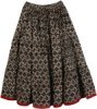 Pretty in Violet Tiered Long Skirt