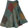 Boho All Season Wrap Around Short Skirt