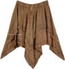 Lava Gray Stonewashed Western Dance Skirt