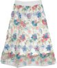 Gypsy Summer Festival Reversible Snap Wrap Mini Skirt