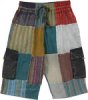 Olive Garden Mixed Prints Patchwork Girls Rayon Shorts