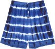 Persian Blue Tie Dye Beach Summer Shorts