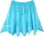Jamaica Bay Blue Rodeo Mini Skirt with Tie Up Lace