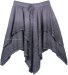 Lava Gray Stonewashed Western Dance Skirt