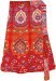 Scarlet Paisley Printed Short Wrap Around Skirt