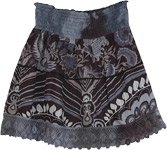 Happy Go Black Short Skirt