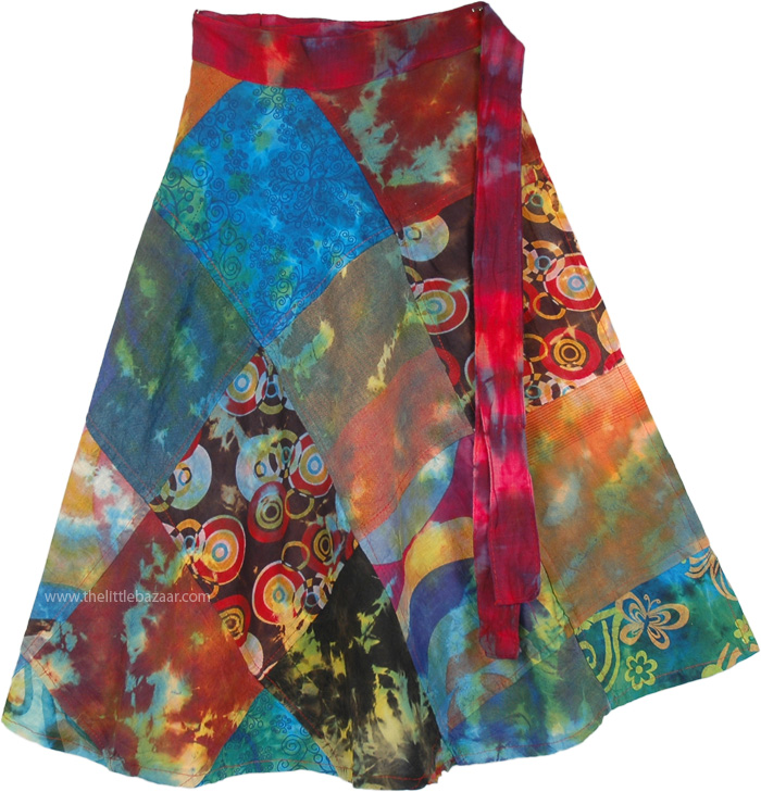 All The Spices Wrap Around Skirt Short