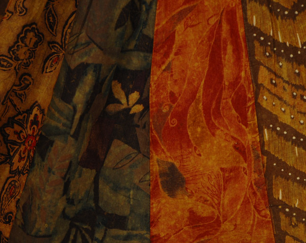 Sundance Patches Flare Knee Length Skirt