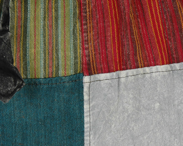 Bermuda Cotton Patchwork Boho Shorts with Pockets