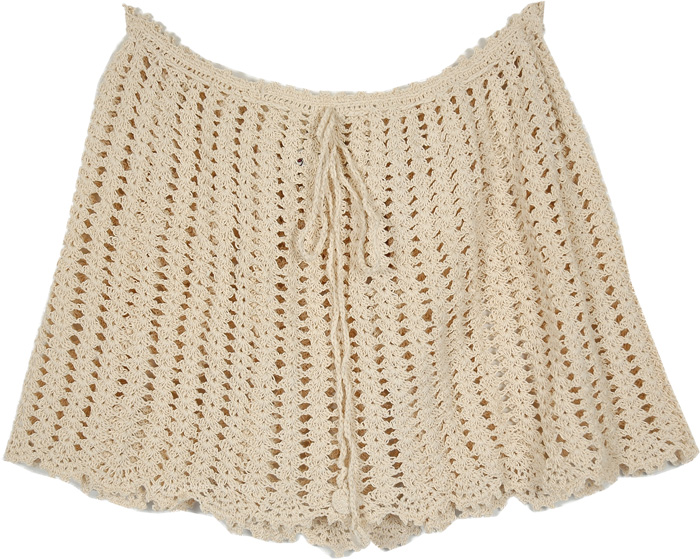 Sand Dunes Crochet Pattern Skirt with Drawstring Waist