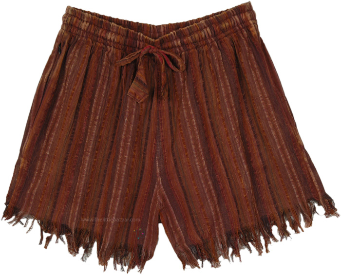 Sand Dweller Frilled Bohemian Shorts