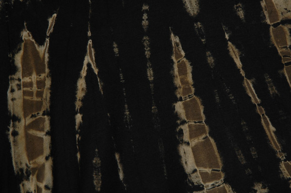 Eclipse Tie Dye Black Soft Stretchy Shorts