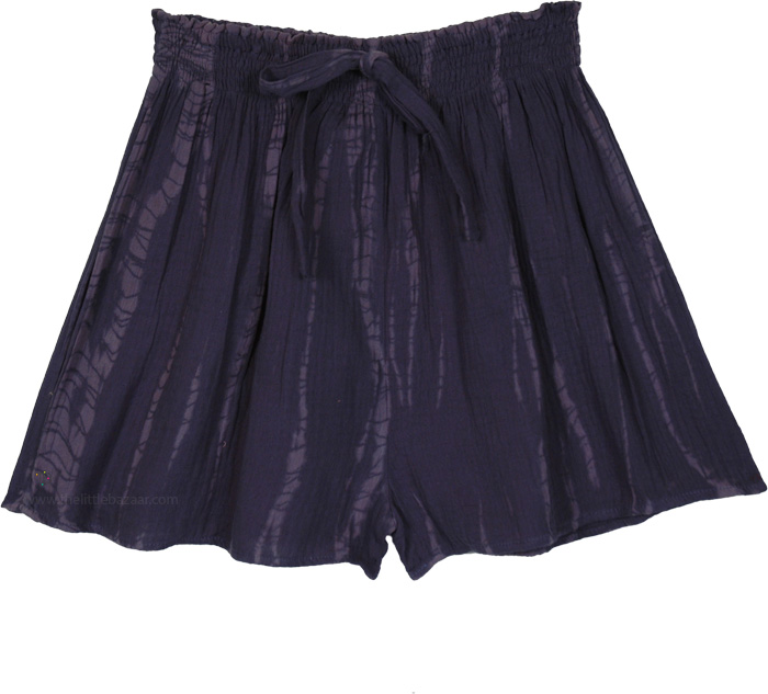 Mulled Wine Easy Pull On Soft Summer Shorts
