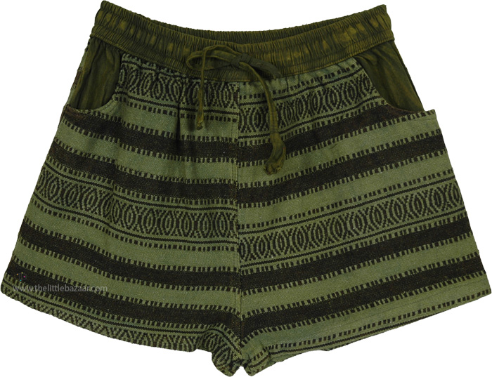 Fresh Monsoon Cotton Small Shorts with Pockets