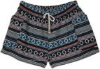 Hand Woven Colorful Cotton Boho Shorts