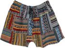 Solar Junkie Patchwork Boho Shorts