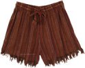 Sand Dweller Frilled Bohemian Shorts