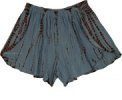 Tie Dye Green Luminosity Soft Shorts