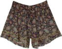 Unique Frilled Soft Sari Shorts - Assorted Pack Of 3