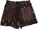 Citrus Summer Patchwork Hippie Unisex Shorts