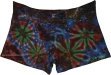 Lush Amazon Tie Dye Stretchy Active Shorts