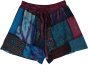 Aloha Tie-Dye Boho Patchwork Drawstring Shorts