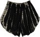 Reverse Marble Tie-Dye Boho Shorts with Pockets