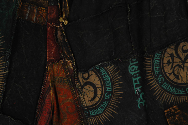 Down To Earth Patchwork Cargo Relaxed Shorts