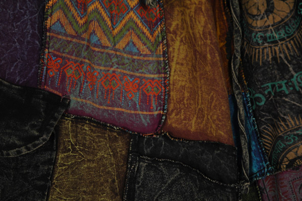 Kaleidoscope Boho Patchwork Cargo Adventure Shorts