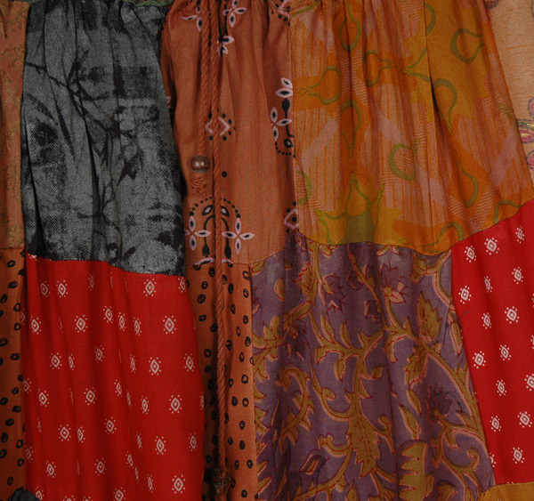Sahara Vibes Patchwork Unisex Rayon Bermuda Shorts