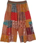 Sahara Vibes Patchwork Unisex Rayon Bermuda Shorts