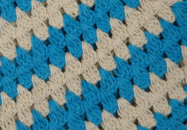 Cloudy Blue Handmade Boho Crochet Shorts