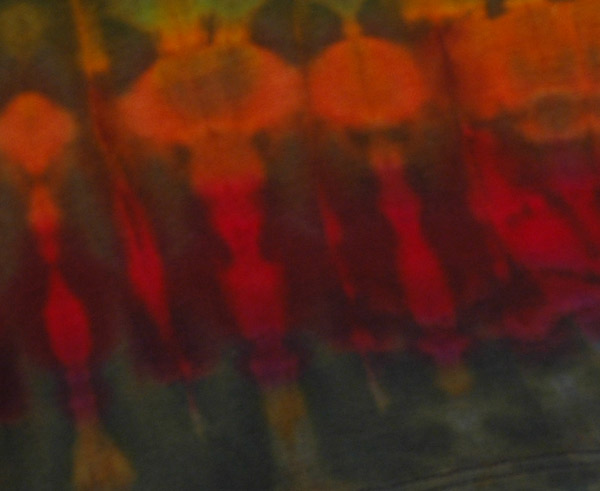 Tie Dye Green Luminosity Soft Shorts