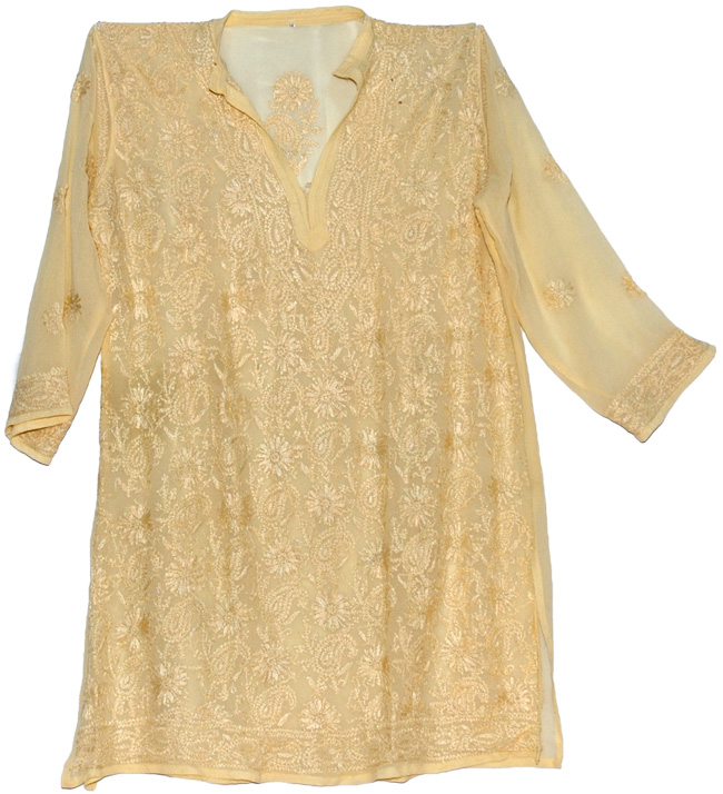 Acid Wash Tunic Top With Fringe