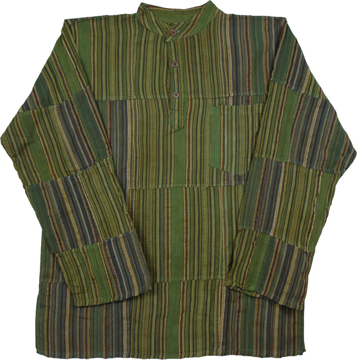 Savannah Green Bohemian Shirt