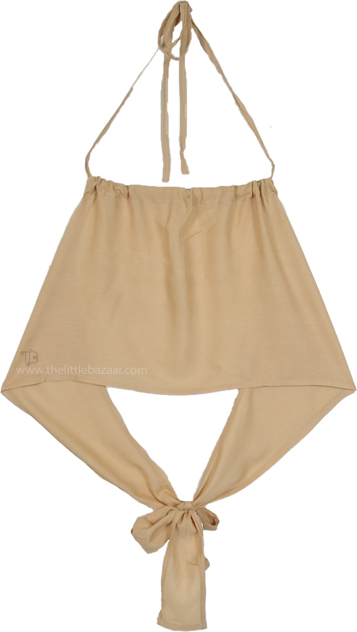 Dune Whispers Free Spirit Halter Crop Top