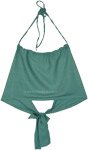 Emerald Green Halterneck Crop Top